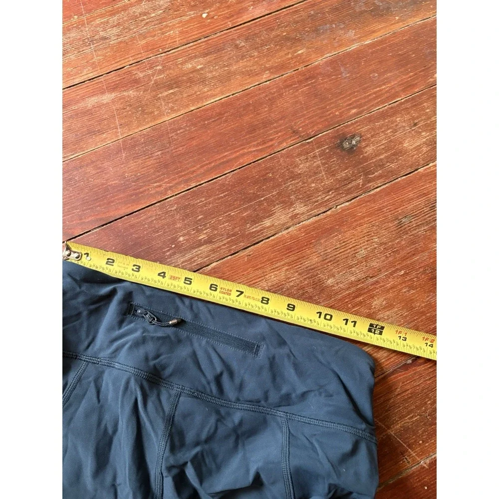Lululemon Women's Speed Up Tight‎ Leggings Blue Zipper Pocket See Sizing
